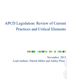 APCD Legislation 